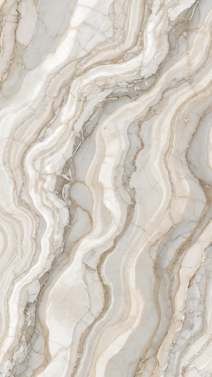 A luxurious marble texture with flowing natural stone swirls, evoking timeless elegance and refined sophistication.